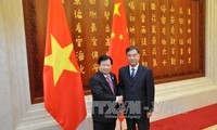 越南政府副总理郑庭勇会见中国国务院副总理汪洋