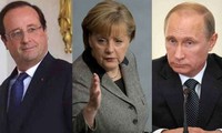 俄德法三国讨论解决乌克兰政治危机问题