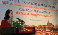 鼓励开展旅捷越南人工作