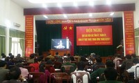  越共中央宣教部举行2017年2月报告员会议