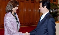 Kolumbianische Außenministerin zu Gast in Vietnam 