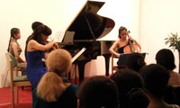 Konzert des Trios Aurora im Goethe Institut Hanoi