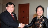 Vize-Staatspräsidentin empfängt Thailands Senator