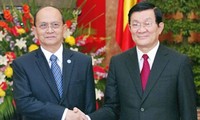 Staatspräsident Truong Tan Sang besucht Myanmar