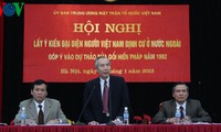 Vietnamesen im Ausland äußern Meinungen zum Entwurf der geänderten Verfassung