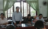 Außenminister Pham Binh Minh besucht Kreis Ly Son