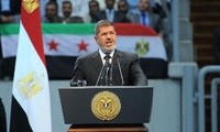 Tausende Ägypter gehen zur Unterstützung für Präsident Mohammed Mursi auf die Straße
