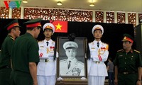 Vorbereitung auf Trauerfeier für General Vo Nguyen Giap