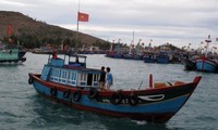 Fischer in Quang Ngai gehen zum Fischfang aufs Meer