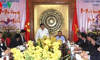 Staatspräsident Truong Tan Sang führt seinen Besuch in Thanh Hoa fort
