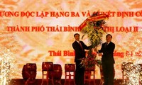 Thai Binh wird zur Stadt der Klasse II anerkannt
