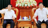 Staatspräsident Truong Tan Sang tagt mit dem Verwaltungsstab für Südwesten