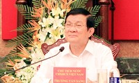 Staatspräsident Truong Tan Sang: Ninh Binh soll mehr Technologien anwenden