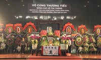 Trauerfeier für Vo Thi Thang