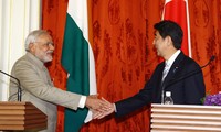 Japan und Indien bauen Gegengewicht in Asien