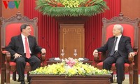 Vietnamesische Spitzenpolitiker empfangen Kubas Außenminister Parrilla