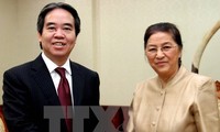 Hochrangige Delegation der vietnamesischen Staatsbank besucht Laos