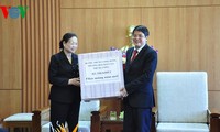 Leiterin des KPV-Komitees für Öffentlichkeitsarbeit Ha Thi Khiet besucht Quang Nam