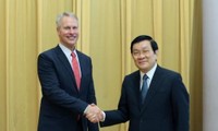 Staatspräsident Truong Tan Sang: Beziehungen zwischen Vietnam und den USA stehen vor Perspektiven