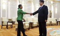 Nationale Sicherheitsberaterin der USA besucht China