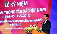 Premierminister: Vietnamesische Nachrichtenagentur muss zur Orientierung der Gesellschaft beitragen