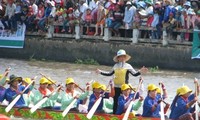 2. Ghe Ngo Bootsrennenfest für die Region des Mekong-Deltas  in Soc Trang 