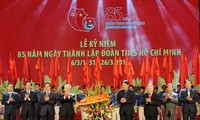 Feier zum 85. Gründungstag des Kommunistischen Jugendverbands Ho Chi Minh