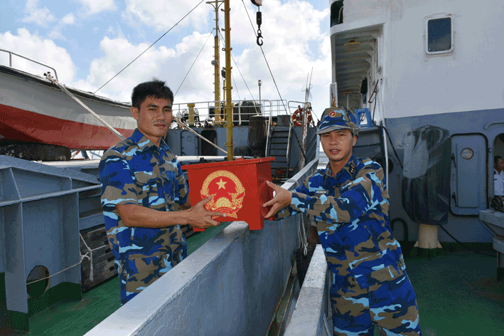 Ba Ria-Vung Tau organisiert frühzeitig Wahlen auf dem Meer 