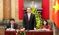 Staatspräsident Tran Dai Quang besucht Brunei