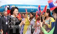 Parlamentspräsidentin Nguyen Thi Kim Ngan besucht offiziell Kambodscha