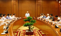 Sitzung des Verwaltungsstabs gegen Korruption