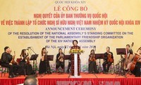 Gründung von Parlamentariergruppen im vietnamesischen Parlament der 14. Legislaturperiode