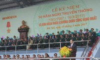 Staatspräsident Tran Dai Quang nimmt an Feier zum 50. Jahrestag der Kommandotruppen teil