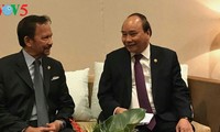 Premierminister Nguyen Xuan Phuc trifft Bruneis König