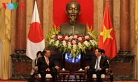 Staatspräsident Tran Dai Quang empfängt Präsidenten des japanischen Unterhauses Oshima Tadamori
