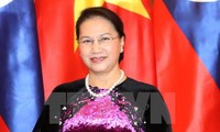 Parlamentspräsidentin Nguyen Thi Kim Ngan besucht Kasachstan