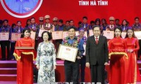 Feier zum 87. Gründungstag des Jugendverbands und Überreichung des Preises Ly Tu Trong