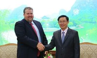 Vizepremierminister Vuong Dinh Hue trifft Management-Direktor für Vietnam des US-Energiefirma AES