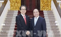 Premierminister Nguyen Xuan Phuc trifft JETRO-Vorsitzenden Hiroyuki Ishige