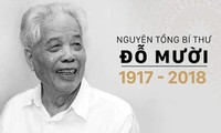 Sondermitteilung über Trauerfeier für ehemaligen KPV-Generalsekretär Do Muoi