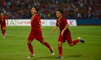 U23-Fußballmannschaft Vietnams besiegt U23-Mannschaft Myanmars mit 2:0
