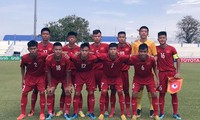 U15-Fußballmannschaft Vietnams gewinnt zum ersten Mal ein Spiel der AFF-U15-Meisterschaft