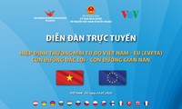 VOV veranstaltet Online-Forum über EVFTA-Abkommen