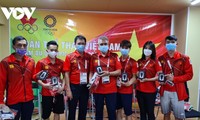 Vietnamesen in Japan helfen der vietnamesischen Sportdelegation bei den Olympischen Spielen