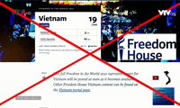 Eine Verleumdung der Demokratie in Vietnam 