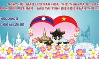 Vietnam-Laos-Festtag in Dien Bien Anfang Oktober