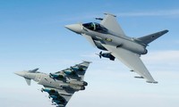 Britische und deutsche Luftwaffen führen gemeinsame Patrouillen auf Luftraum Estlands
