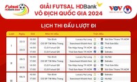 Futsal-Meisterschaft HD Bank 2024 startet am Donnerstag