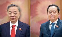 Glückwunschbriefe an Staatspräsident To Lam und Parlamentspräsident Tran Thanh Man