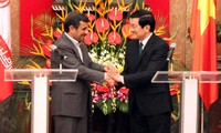 Presiden Republik Islam Iran mengakhiri dengan baik kunjungan di Vietnam